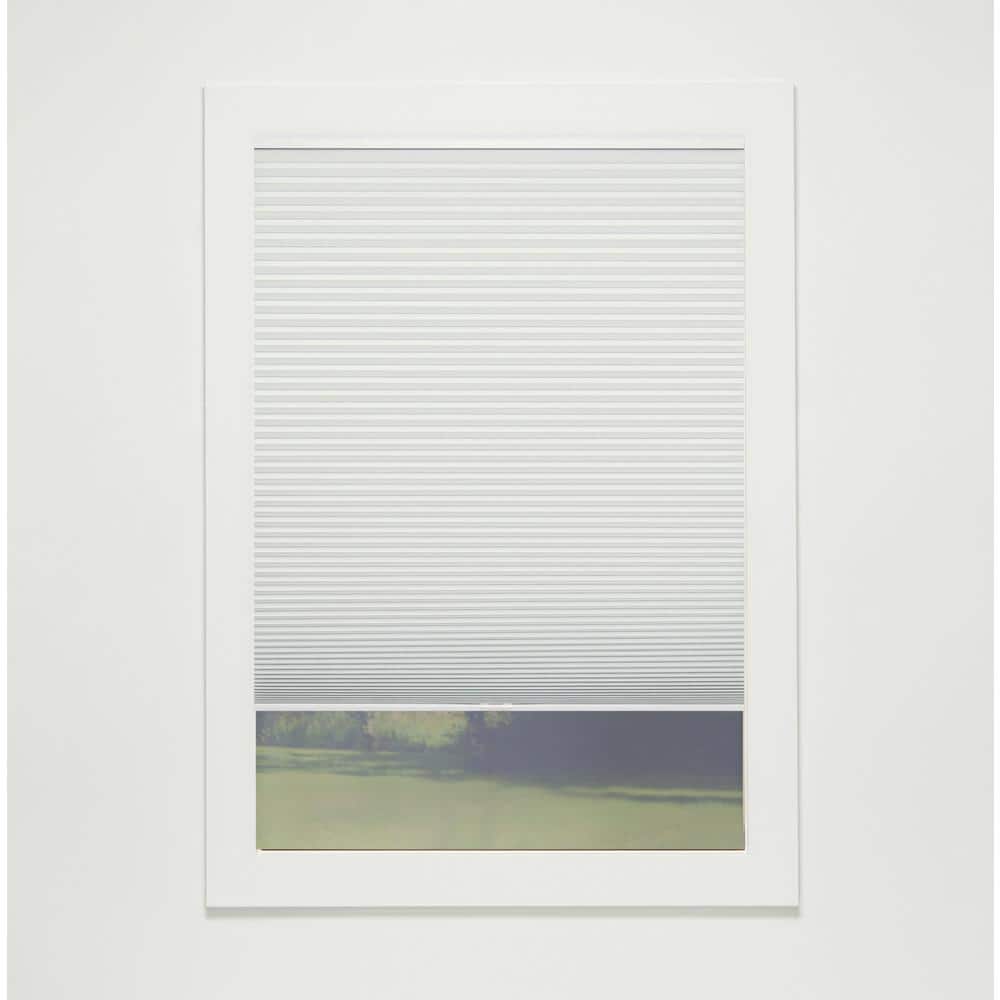 Cut-to-Width Ivory Cordless Blackout Eco Polyester Honeycomb Cellular Shade 66.5 in. W x 48 in. L price history on PriceWatchPro