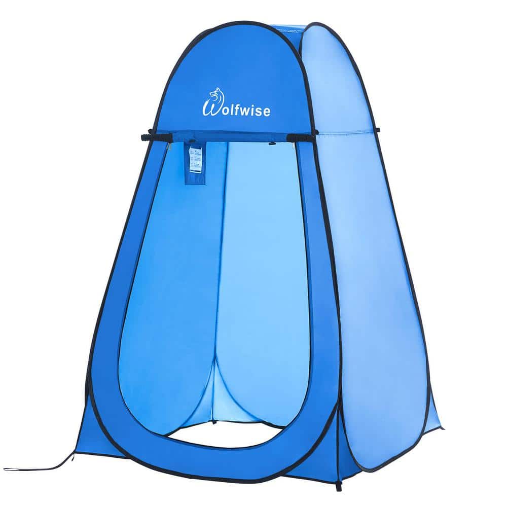 3.93 ft. x 3.93 ft. Blue Pop-up Privacy Shower Tent price history on PriceWatchPro