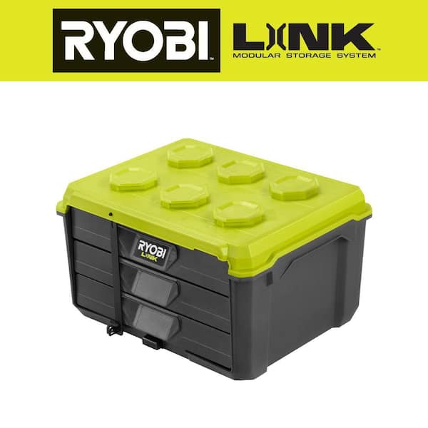 RYOBI LINK 3-Drawer Modular Tool Box