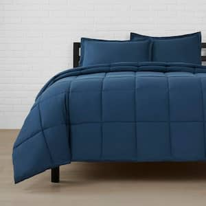 3-Piece Midnight King Microfiber Comforter Set