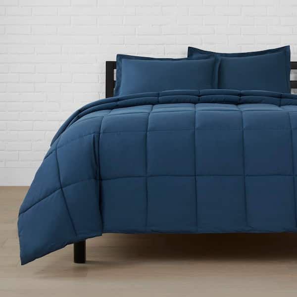 StyleWell 2-Piece Midnight Twin/Twin XL Microfiber Comforter Set