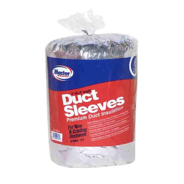 Master Flow 6 in. Dia R-6 Ductwork Insulation Sleeve