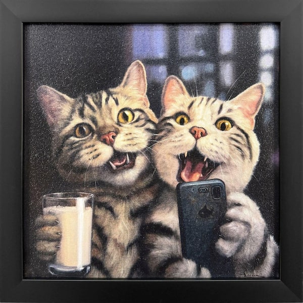 Heffernan 1 Piece Framed Animal Art Print 11 in. x 11 in.