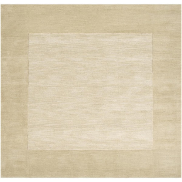 Livabliss Foxcroft Tan 6 ft. x 6 ft. Indoor Square Area Rug