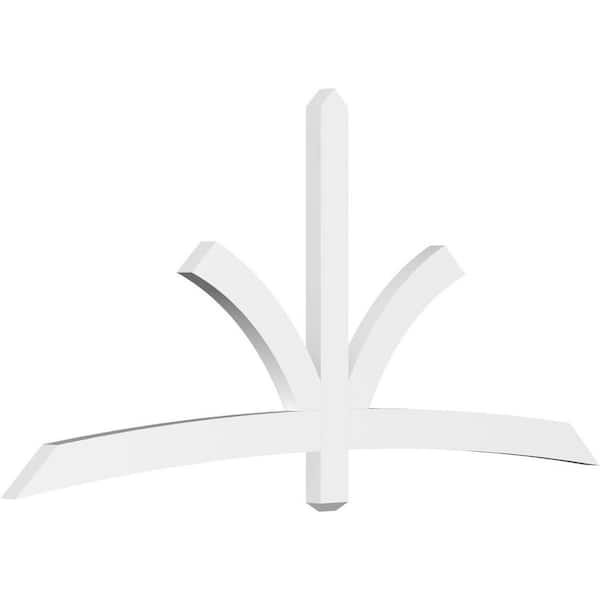 Ekena Millwork Davenport 84 in. W x 38.5 in. H x 2 in. D Signature Polyurethane Bracket