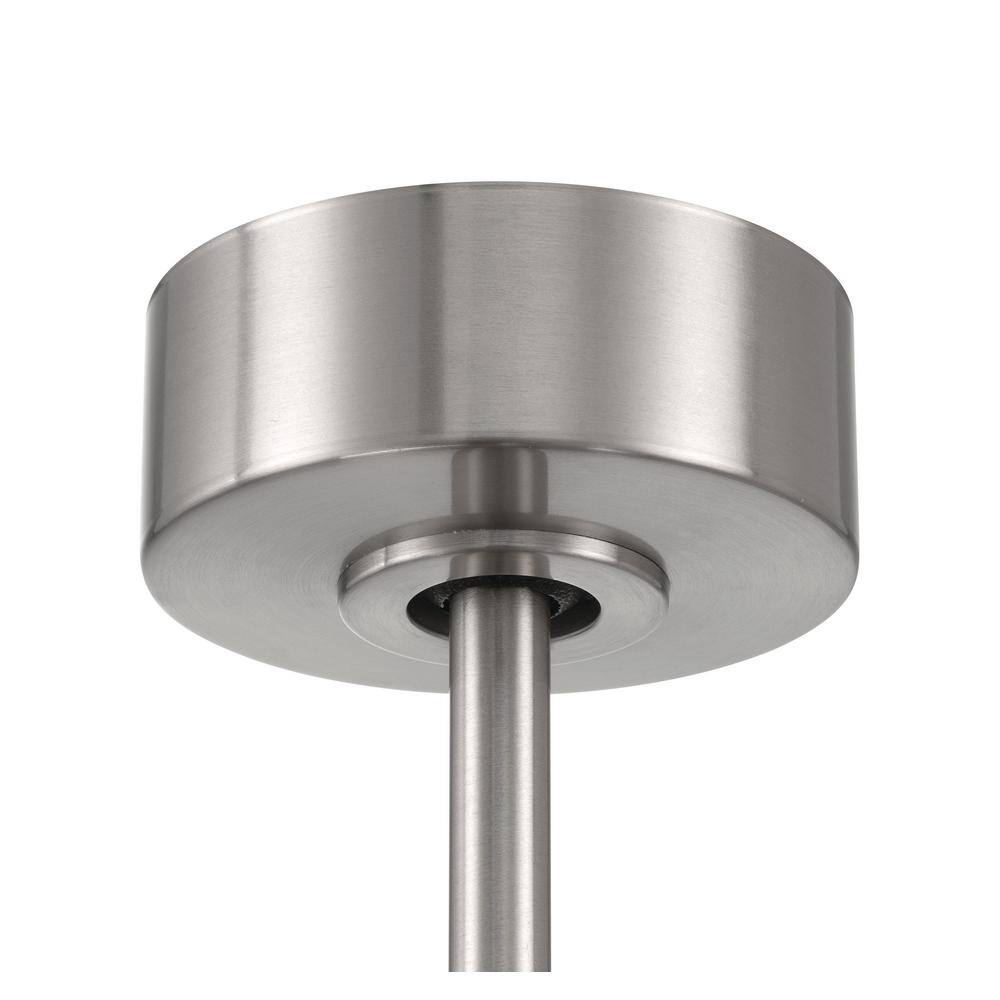 52" Brushed Nickel Ceiling Fan with LED Light and 3 Blades