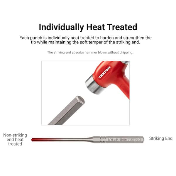 Pontaro③ 1本 TEKTON 3/32 in. Roll Pin Punch 66063 - The Home Depot