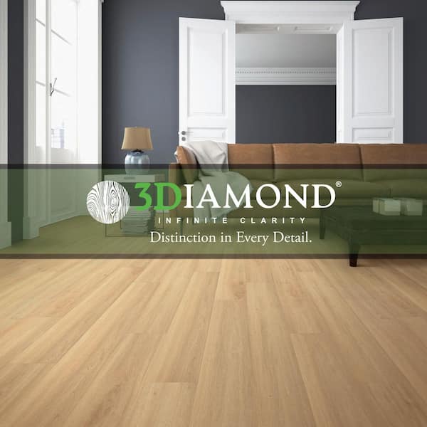 Kensley 20 MIL x 7 in. W x 48 in. L Click Lock Waterproof Rigid Core Luxury Vinyl Plank Flooring (23.64 sq. ft./case)