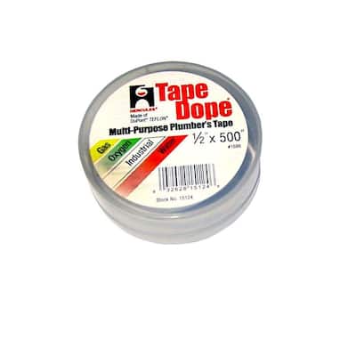 1/2 in. x 500 in. Thread Sealing PTFE Plumber's Tape