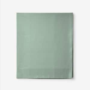 Company Cotton Thyme Cotton Percale Queen Flat Sheet