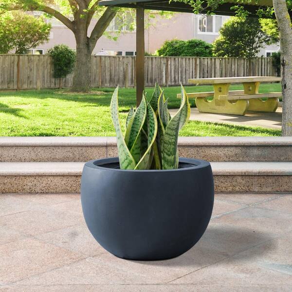 Extra Large Round Outdoor Planter Pot 30 Diameter