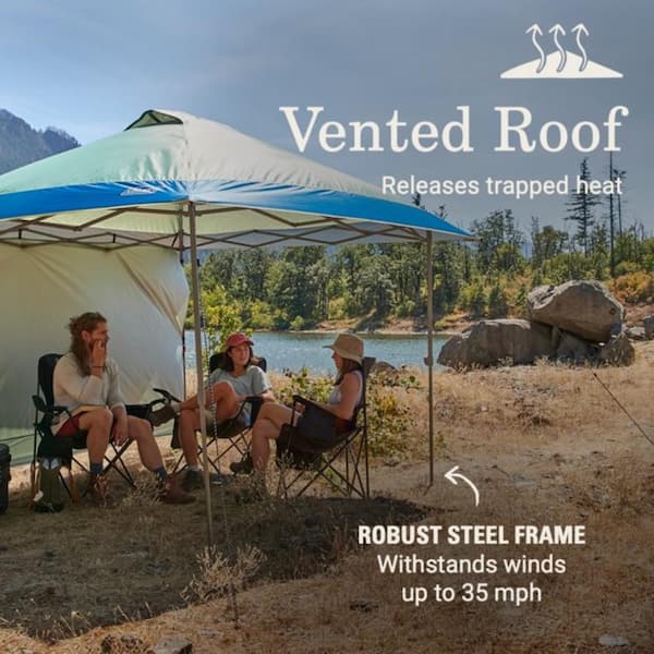 Coleman OASIS 10 x 10 Canopy in Moss 2208113 - The Home Depot