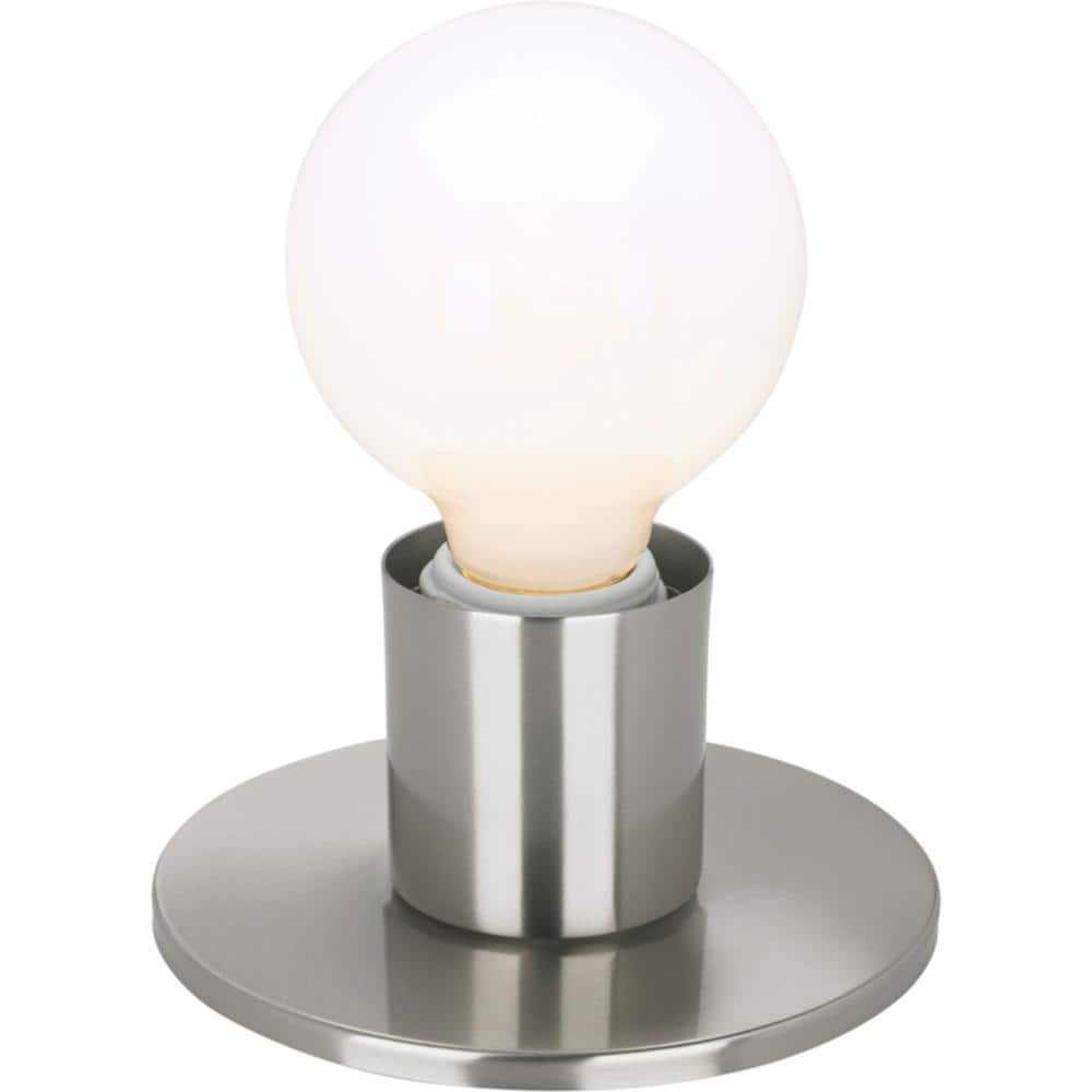 Brushed Nickel Dual Surface Mount Sconce