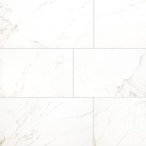 MSI Regallo Calacatta Isla 24 in. x 48 in. Matte Porcelain Floor and Wall Tile (15.5 sq. ft. / Case)