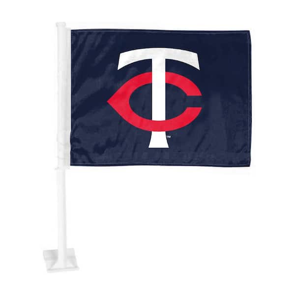 FANMATS MLB - Minnesota Twins Car Flag Large 1-Piece 11 in. x 14 in.