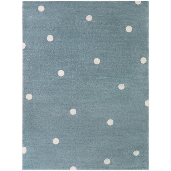 Nilo Cream 5 ft. x 7 ft. Dot Scatter Area Rug