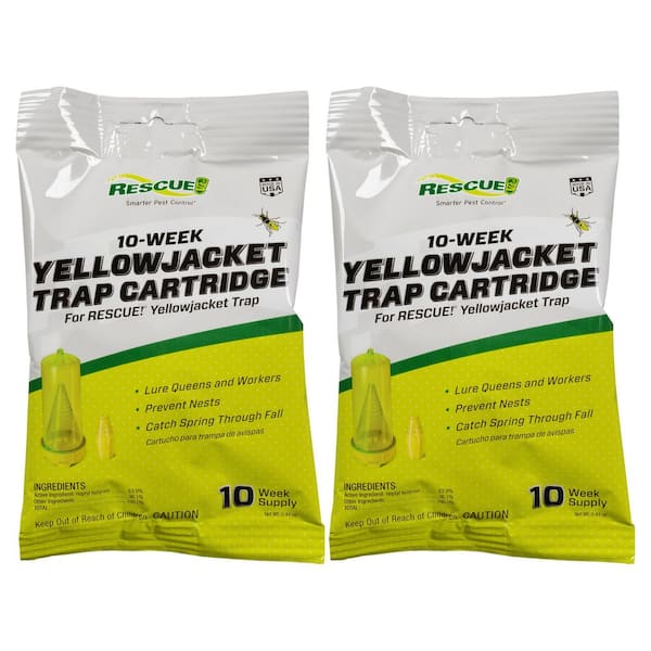 10WK Yellowjacket Trap Cartridge Refill, Bundle of 2