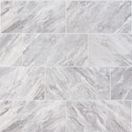 Newgate Gray Marble Matte 12 in. x 24 in. Glazed Ceramic Floor and Wall Tile (15.04 sq. ft./Case)
