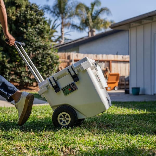 RovR RollR 45 qt. Wheeled Hard Cooler with Telescopic Handle