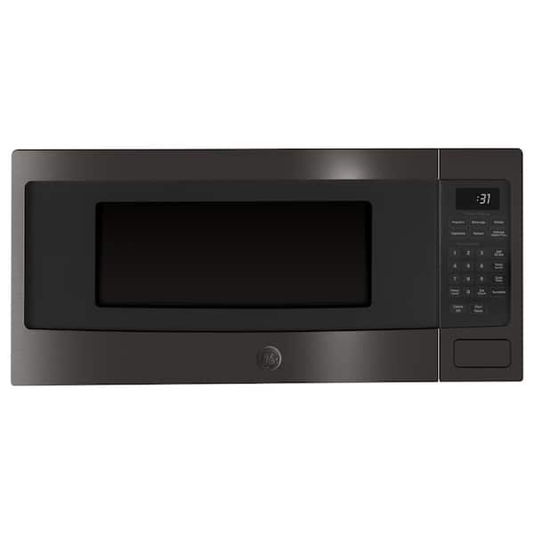 https://images.thdstatic.com/productImages/243e2108-f2aa-4478-8fef-7574ef9917dc/svn/fingerprint-resistant-black-stainless-steel-ge-countertop-microwaves-pem31bmts-64_600.jpg