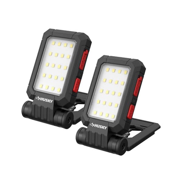 2-Pack 500 Lumen Multi-Functional Work Light