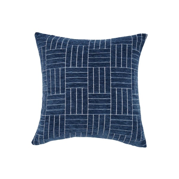 Extra-Large Woven Throw Pillow 24in x 24in