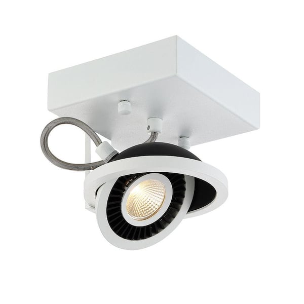 Eurofase Vision Collection 1-Light White LED Surface Mount