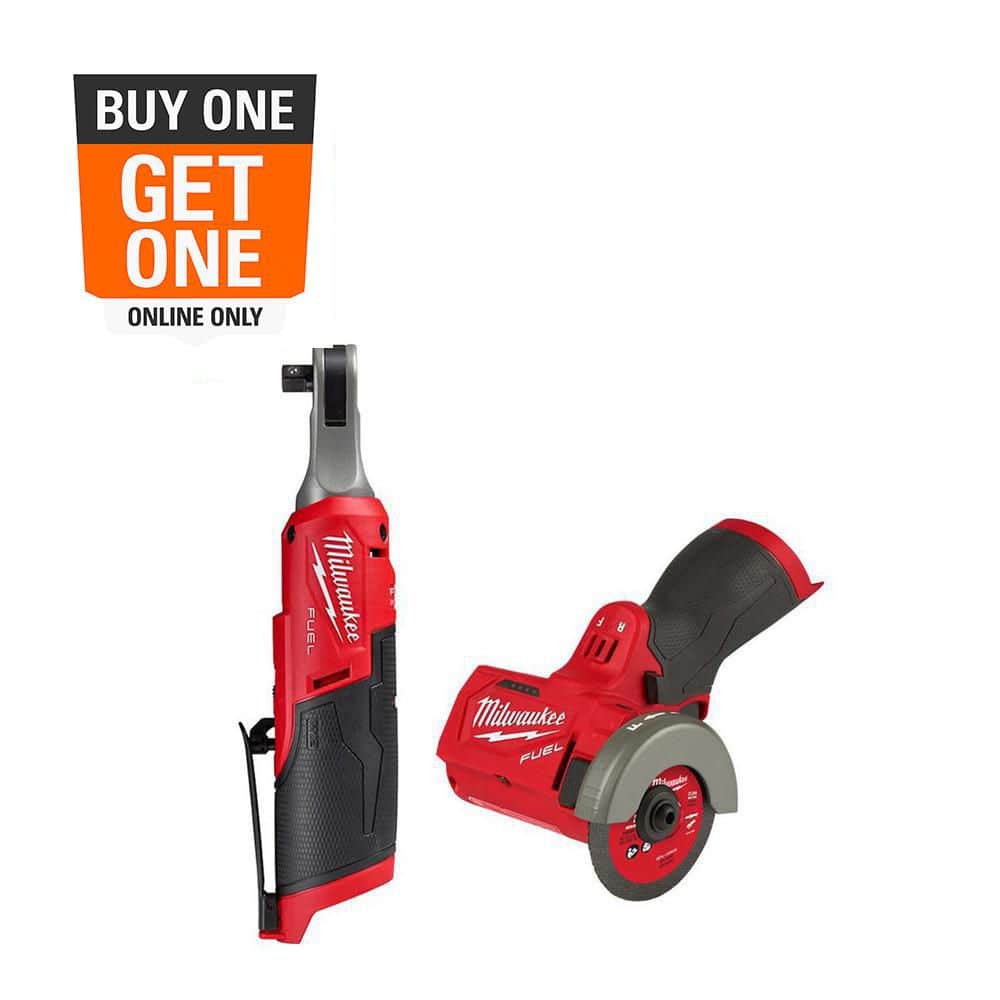 M12 FUEL 12V Lithium-Ion Brushless High Speed 3/8 in. Cordless Ratchet and M12 FUEL 3 in. Cutoff Saw price history on PriceWatchPro