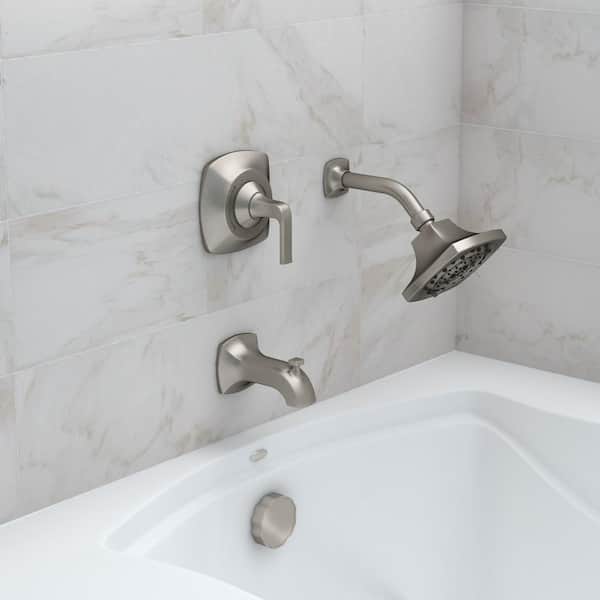 Spray Wall Mount Tub And Shower Faucet, Installing Kohler Bathtub Faucet
