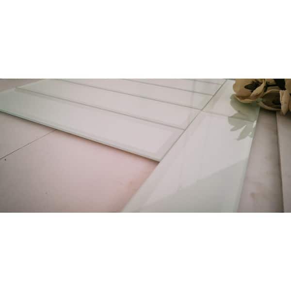 GBM® Metro Subway Arctic 12 x 12 Glass Mosaic Tile GBM® Metro Subway Arctic 12 x 12 Glass Mosaic Tile