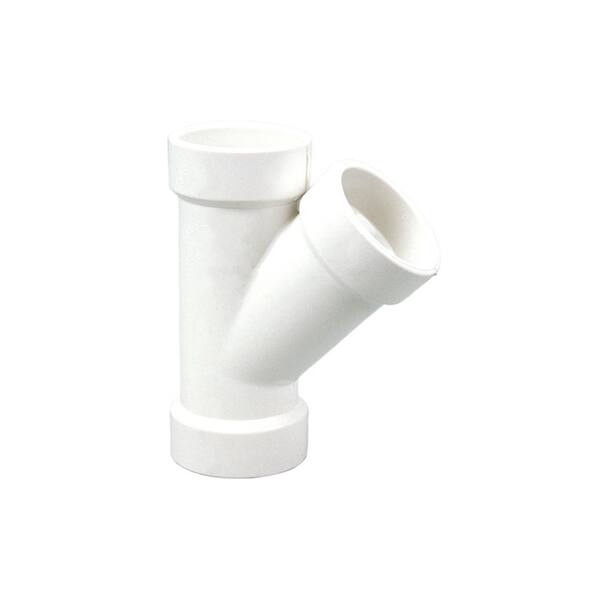 VPC 1-1/2 in. PVC DWV All Hub Wye Fitting