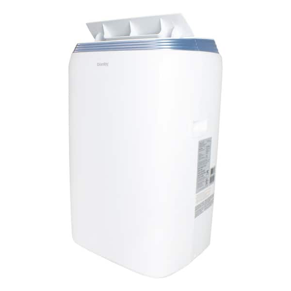 12,500 BTU, 8,000 BTU (SACC/CEC) Portable Air Conditioner, Dehumidifier and  Remote, White
