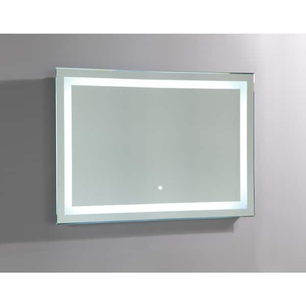 Vanity Art 36 In X 28 Led Lighted, Vanity Mirrors With Lights Home Depot
