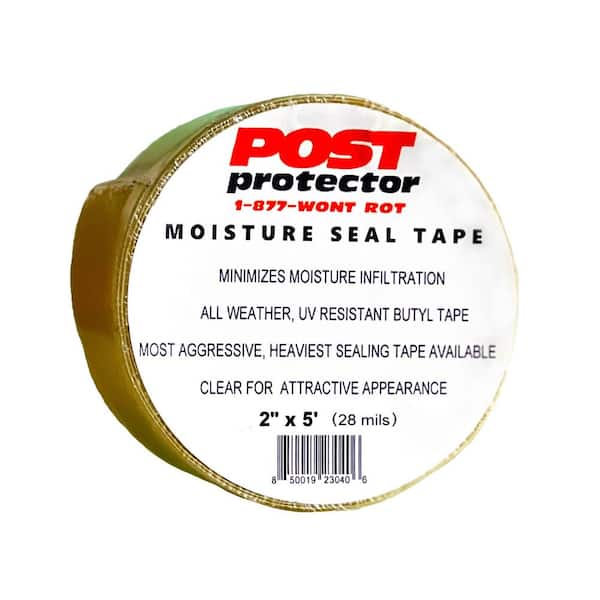 Post Protector 2 in. x 5 ft. Moisture Seal All Weather UV Resistant Butyl Tape
