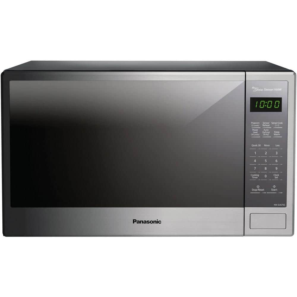 1.3 cu. ft. Countertop Microwave Oven in Stainless Steel