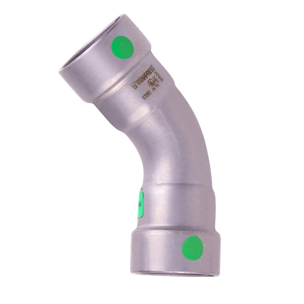 3/4 in. Carbon Steel Press 45° Elbow EPDM Mechanical price history on PriceWatchPro