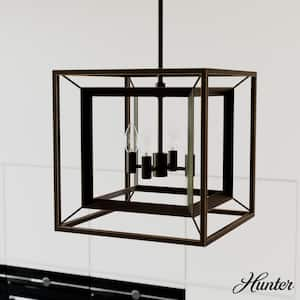 Doherty 4-Light Onyx Bengal Island Chandelier