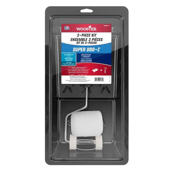 Wooster 3 in. x 3/8 in. Deluxe Trim Roller Set