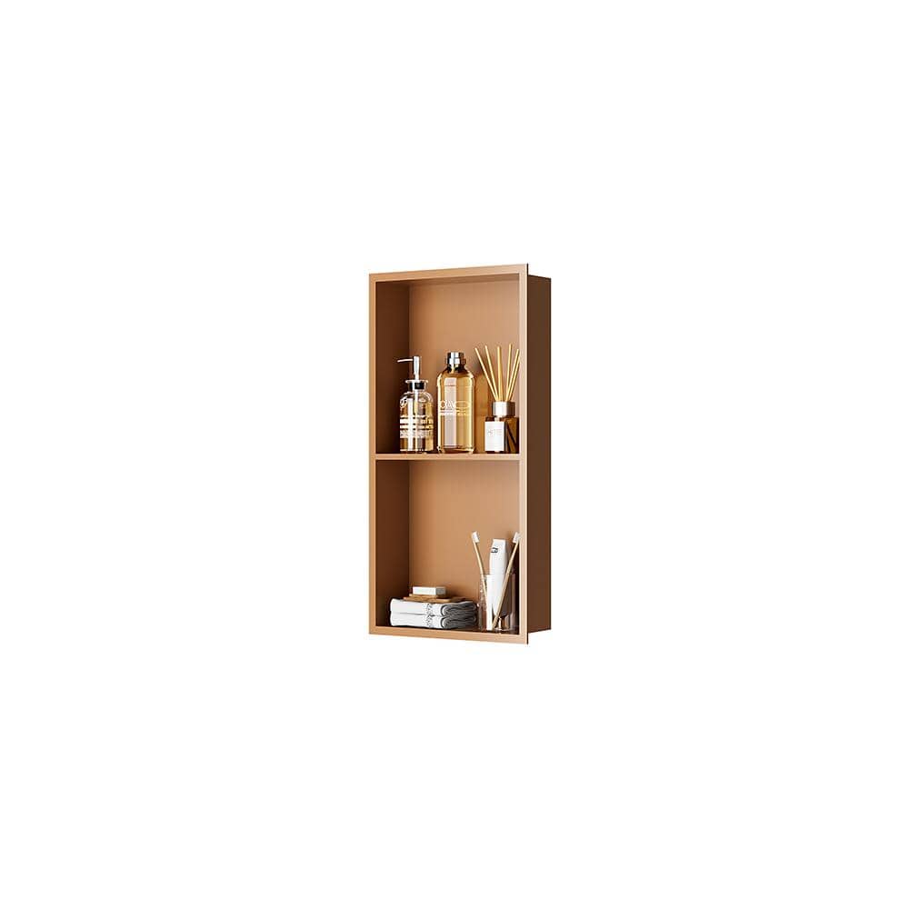 Stainless Steel Shower Niche 12 x 4 x 24 in. Shower Niche Recessed Bathroom