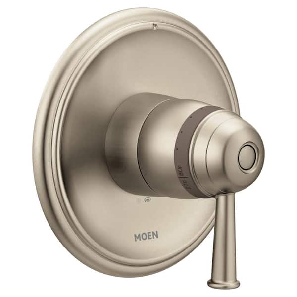 MOEN Belfield ExactTemp 1-Handle Valve Trim Kit in Brushed Nickel Valve Not Included