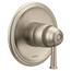 Moen Belfield Badewannen-Armatur T9024bn – Zweigriffig, Gebürstetes Nickel, Mit Handbrause
