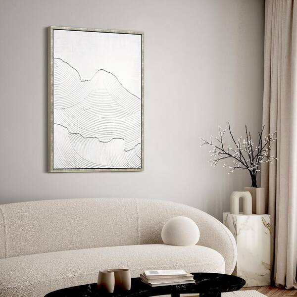 Empire Art Direct Mountain Serenity Heavily Textured Hand Painted