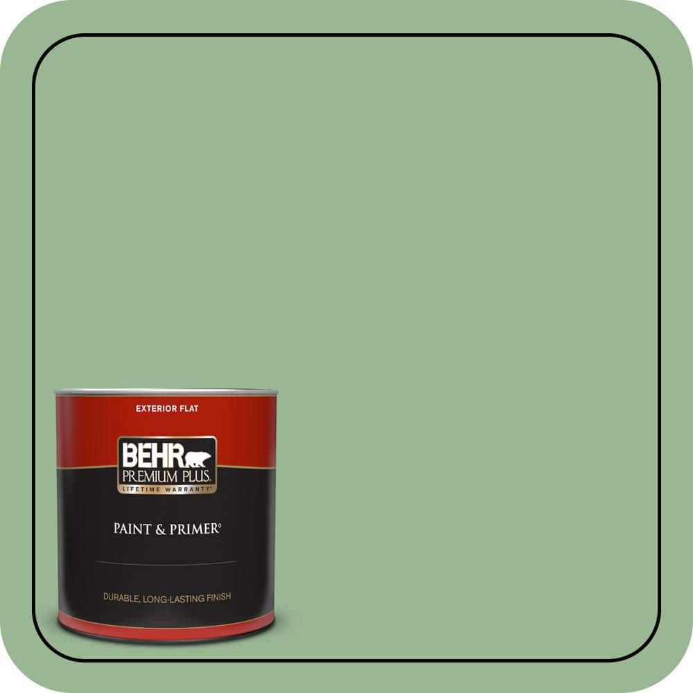 1 qt. #M400-4 Brookview Flat Exterior Paint & Primer price history on PriceWatchPro