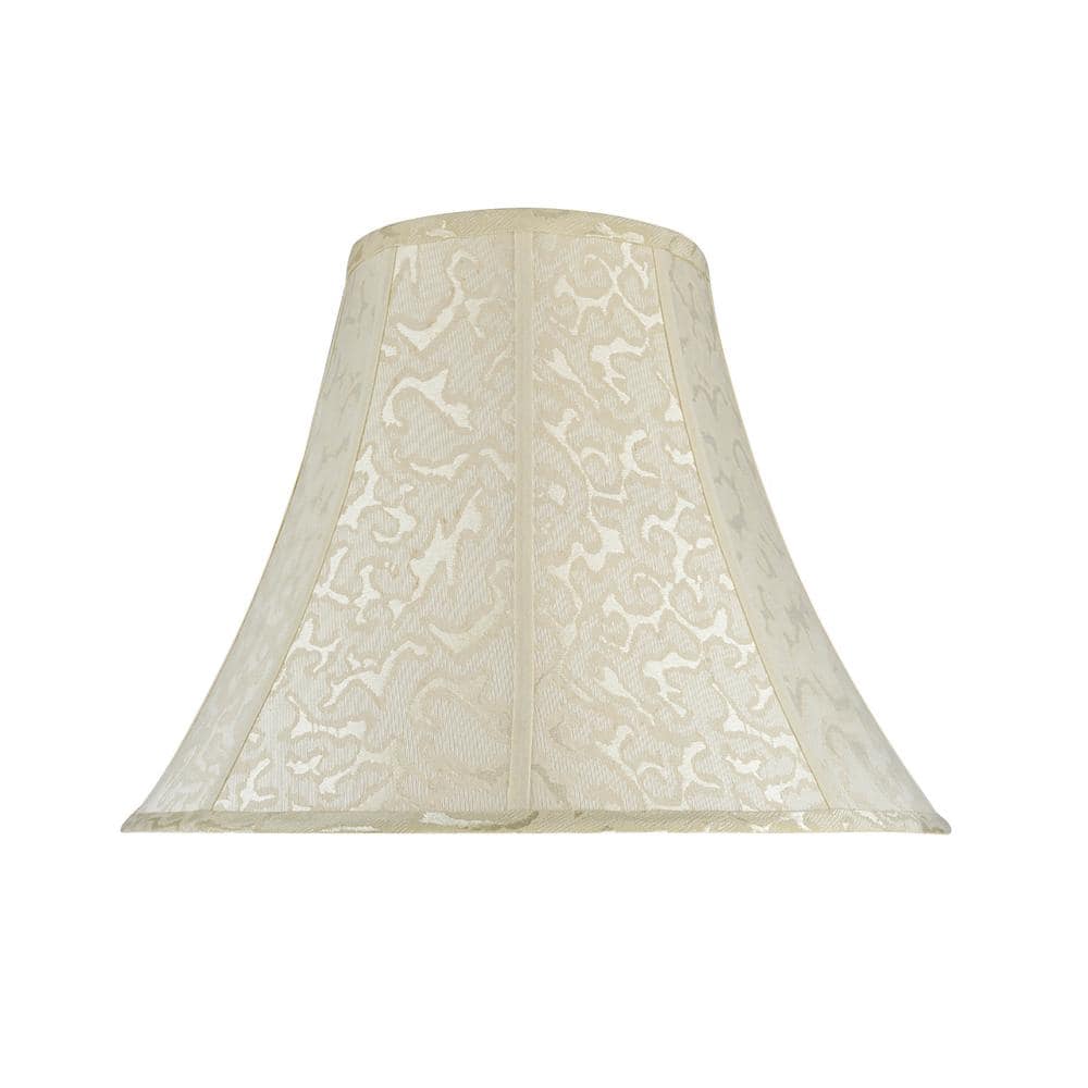 Aspen Creative Corporation 18 in. x 14 in. Off White Bell Lamp Shade ...