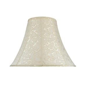 18 in. x 14 in. Off White Bell Lamp Shade