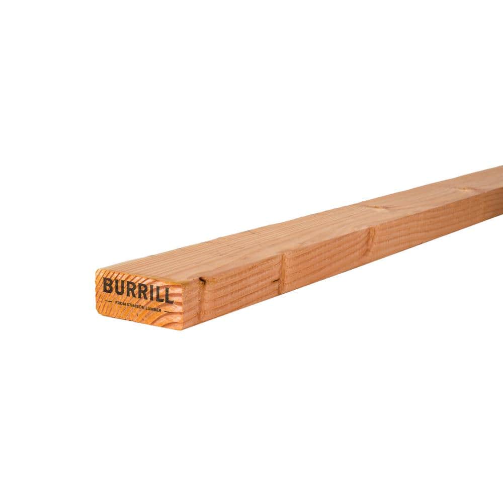 2 in. x 4 in. x 96 in. Premium Burrill Fir Stud 1000020053 - The