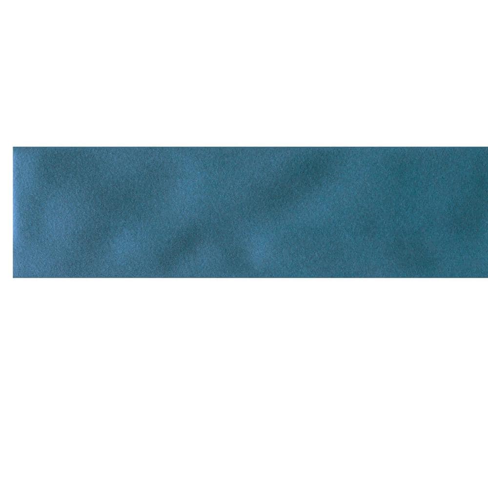 Prisma Cosmic Blue 3 in. x 10 in. Glossy Ceramic Subway Wall Tile (5.60 sq. ft./case) price history on PriceWatchPro