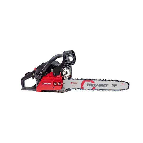 Troy-Bilt 18 in. 42 cc 2-Cycle Lightweight Gas Chainsaw with