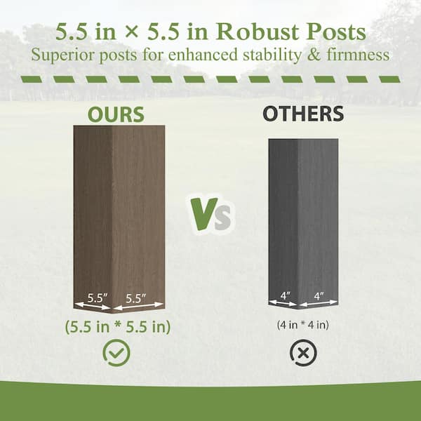 12 ft. W x 10 ft. D Cedar Wood Grill Gazebo Outdoor with Steel Roof