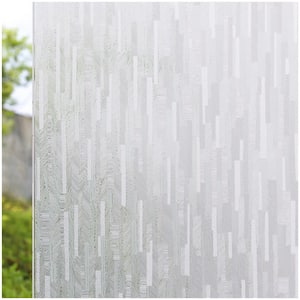 35.4 in. x 78.7 in. Decorative and Privacy 3D Window Film